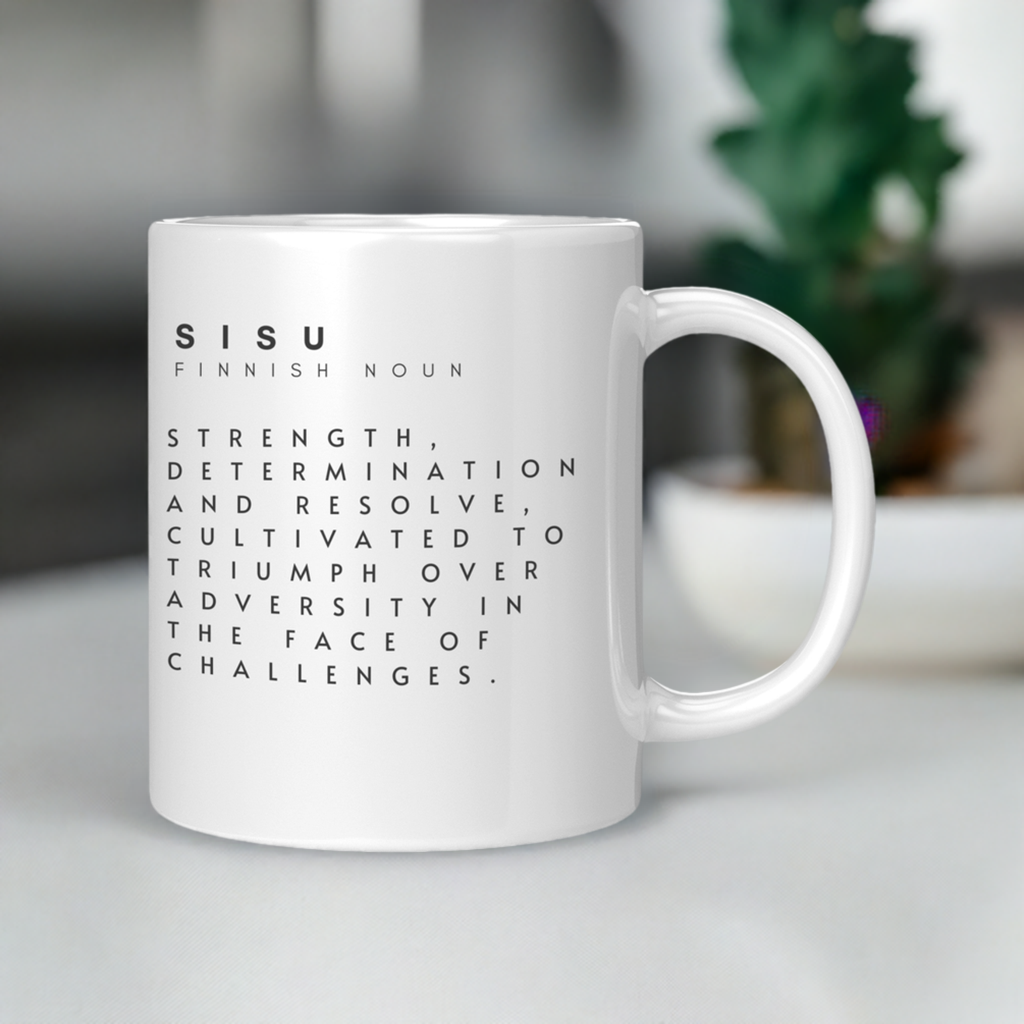 11 oz Ceramic Mug - Sisu