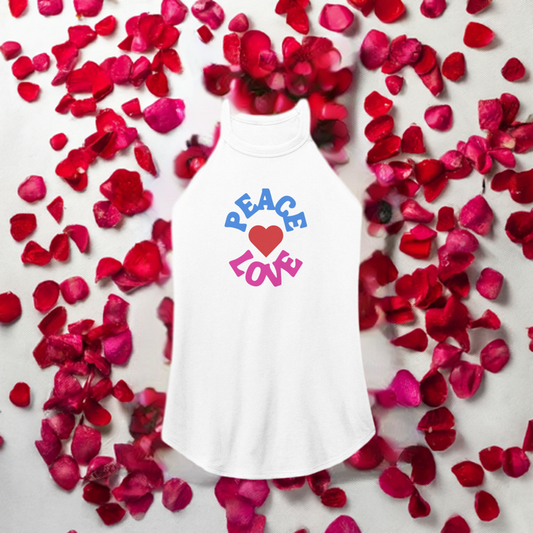 Womens Tank - Peace Love