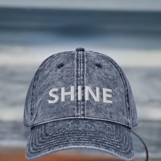 Vintage Cotton Cap - Shine