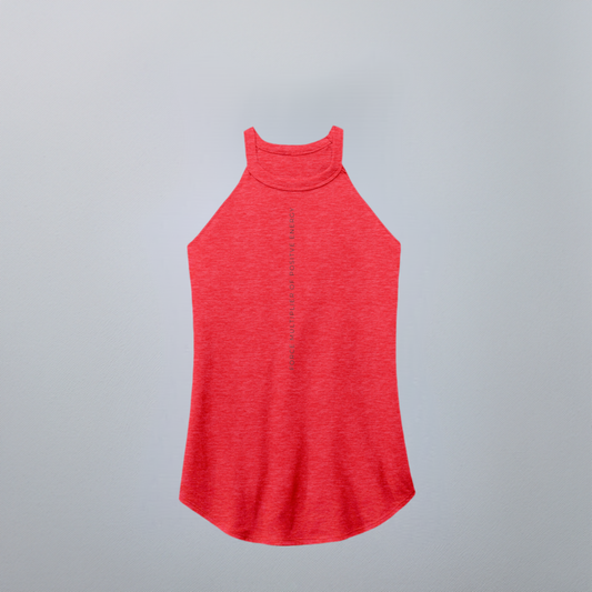 Women's High Neck Tank - Force Multiplier of Positive Energy