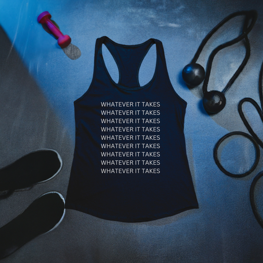 Womens Racerback Tank - Whatever it Takes