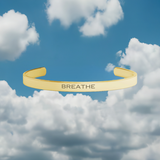 Cuff Bracelet - Breathe