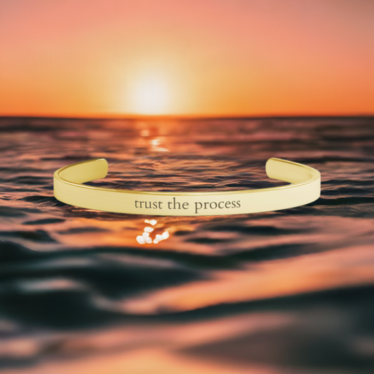 Cuff Bracelet - Trust the Process