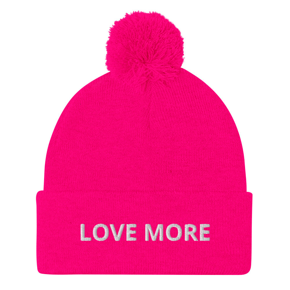 Pom-Pom Beanie - Love More