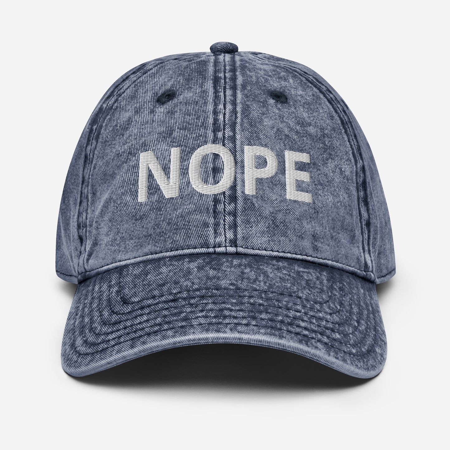 Vintage Cotton Cap - NOPE